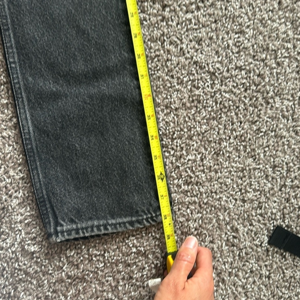 Sandro off black straight leg jeans - Picture 8 of 9